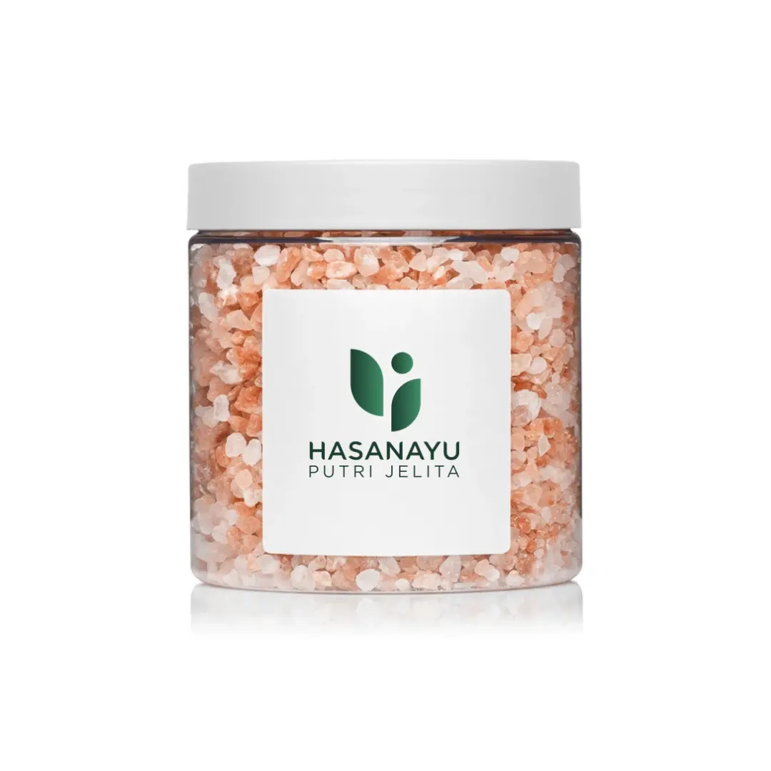 Wholesale OEM/ODM Supply Type Body Care 100gr-300gr Body Salt Scrub With Strawberry Rose Smell Made in Indonesia