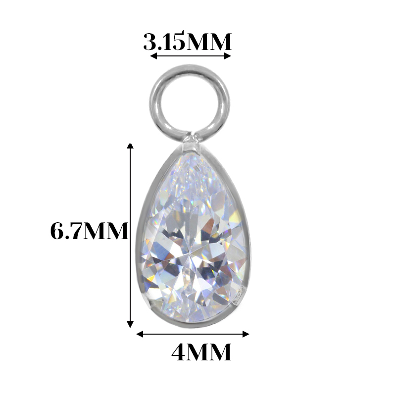 Silver-Water drop