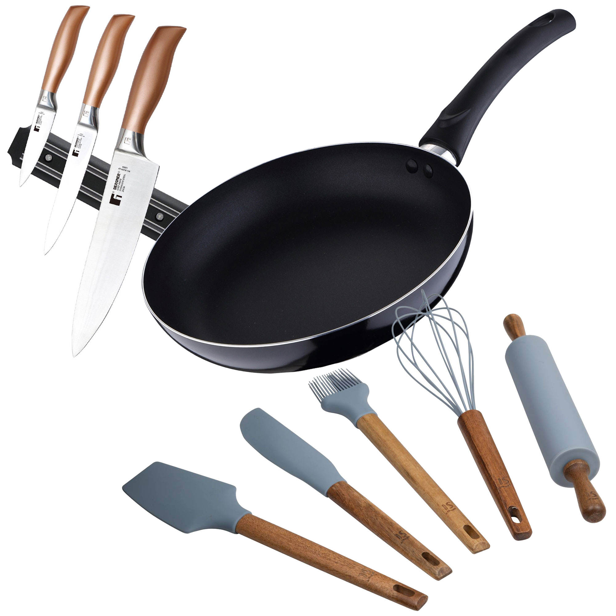 ดำ, เทา, ทองแดง