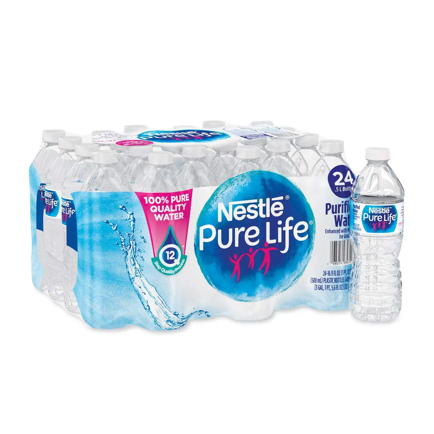 Compre Nestlé - Pure Life água potável engarrafada - garrafas de 12 x 1,5 Ltr ao melhor preço