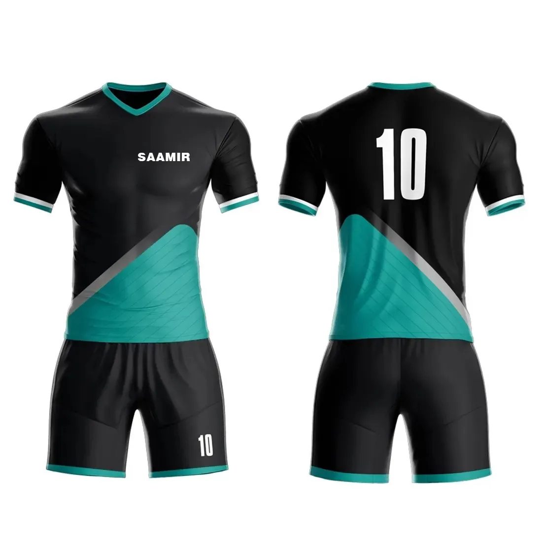 Uniforme de futebol esportivo confortável, camisa de futebol modelo mais recente, uniforme de futebol de qualidade superior e preço barato