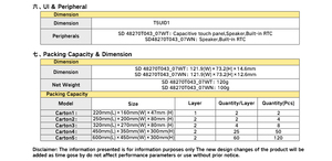 4,3-Zoll-TFT-TN-UART-LCD-Anzeigemodul mit CTP-Treiber Modbus-Schnitts telle HD-HMI-Bildschirm für industrielle Anwendungen