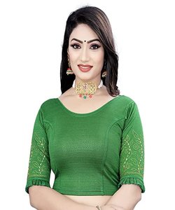 Designer Wedding Wear Round Neck Yellow Color Hand Work Designer Saree <strong>Blouses</strong> for Women <strong>Low</strong> <strong>Price</strong> Wholesaler in Gujarat Apparel