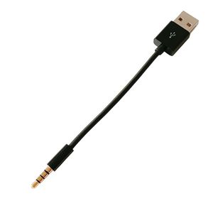 Reemplazo de Cable de fecha USB para iPod Shuffle Cable de cargador Conector de 3,5mm a cargador de alimentación USB Cable de transferencia de datos de sincronización - Product Image 3