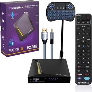 VSee Box V3 V2 V4 V1 Elites Pro Maxバンドル、音声制御リモート、8Kケーブル64GB TFカード、64GB USB - Product Image 5