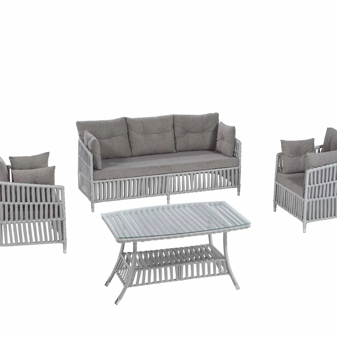 Hot sale! Wholesale Wicker Furniture with Drawar Made inTurkey Rattan set Modern Outdoor Style in different colours