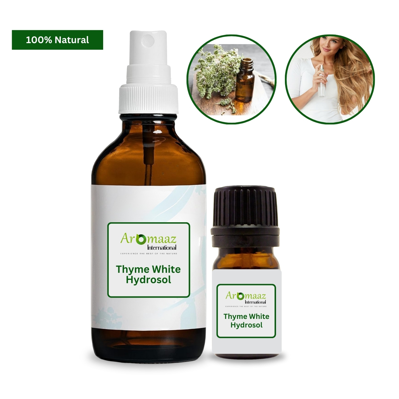 Colorless clear liquid with Characteristic thyme white odour