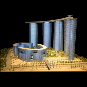 Modelo de edificio de oficinas personalizado, modelo de edificio de rascacielos, modelo de edificio de oficinas de negocios, diseño y producción, servicio integral - Product Image 1