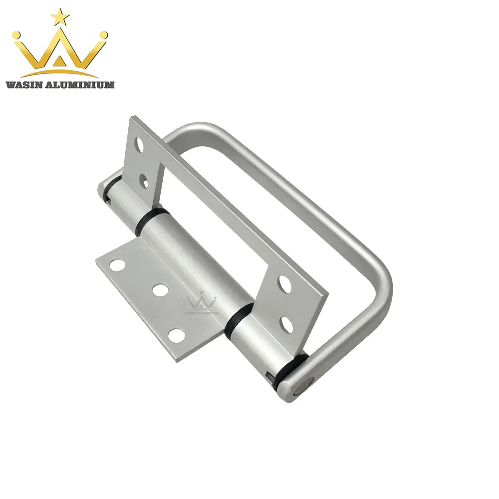 Quincaillerie de portail Accessoires en aluminium Charnières pivotantes Producteur Porte pliante durable Charnière d'axe en acier inoxydable avec poignée