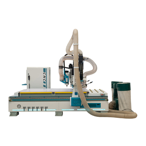 Cambiador automático de herramientas Husillo lineal Atc Mesa de vacío CNC Máquinas de corte de MADERA PARA PUERTAS DE MUEBLES Madera contrachapada MDF - Product Image 6