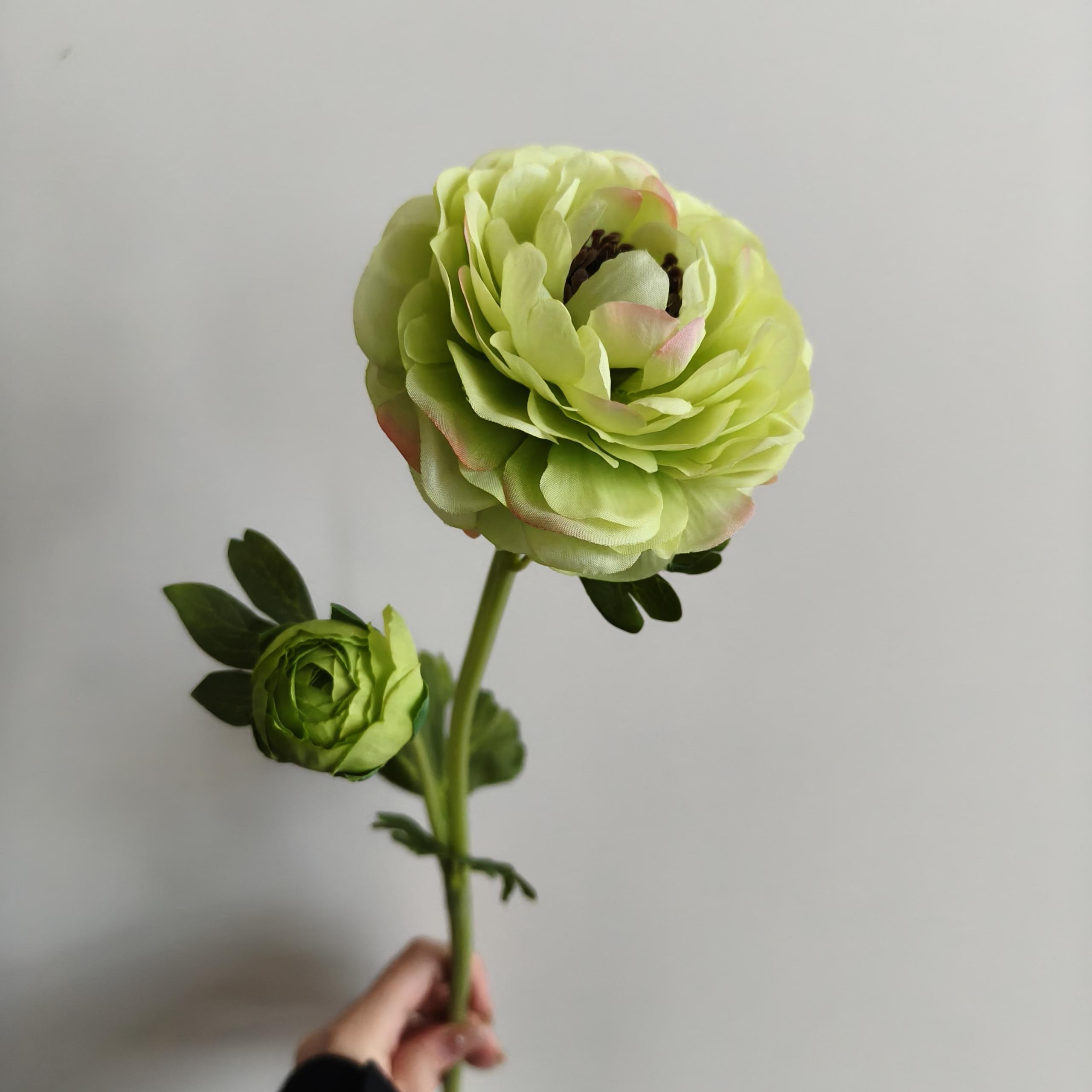 Green 2-head single branch