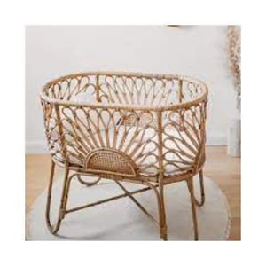 Ghế Cũi Em Bé Gậy Thô Bằng Mây Đủ Mạnh Để Giữ Cho Em Bé Đồ Thủ Công Đẹp 99GD - Product Image 1