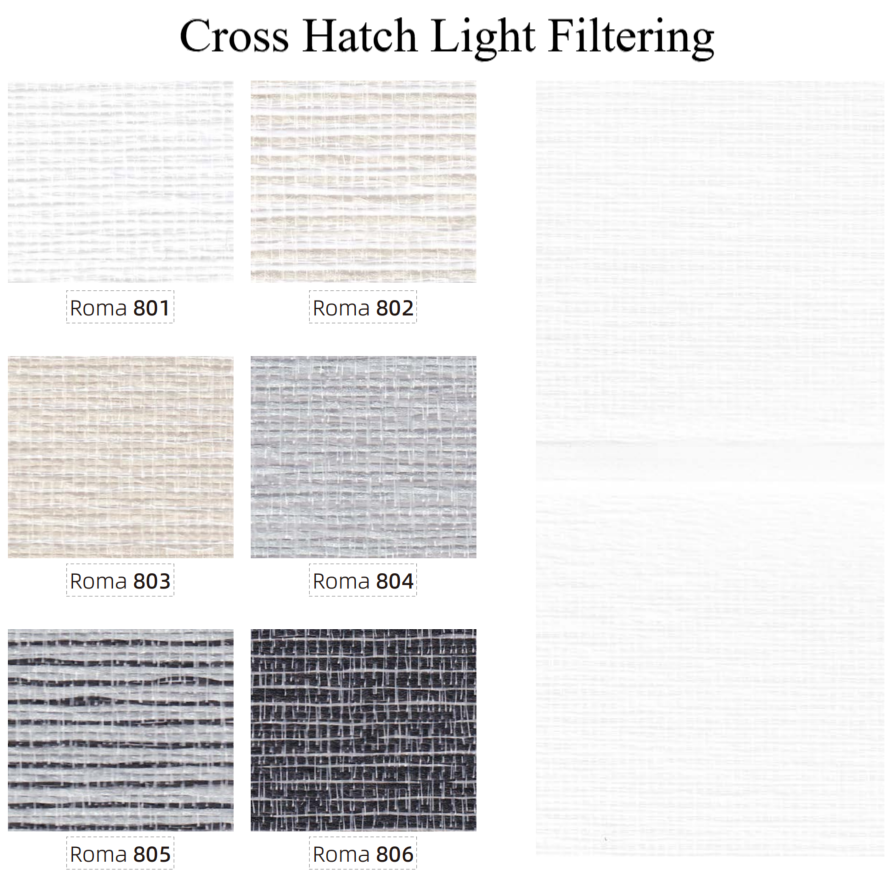 Cross Hatch Light Filtering