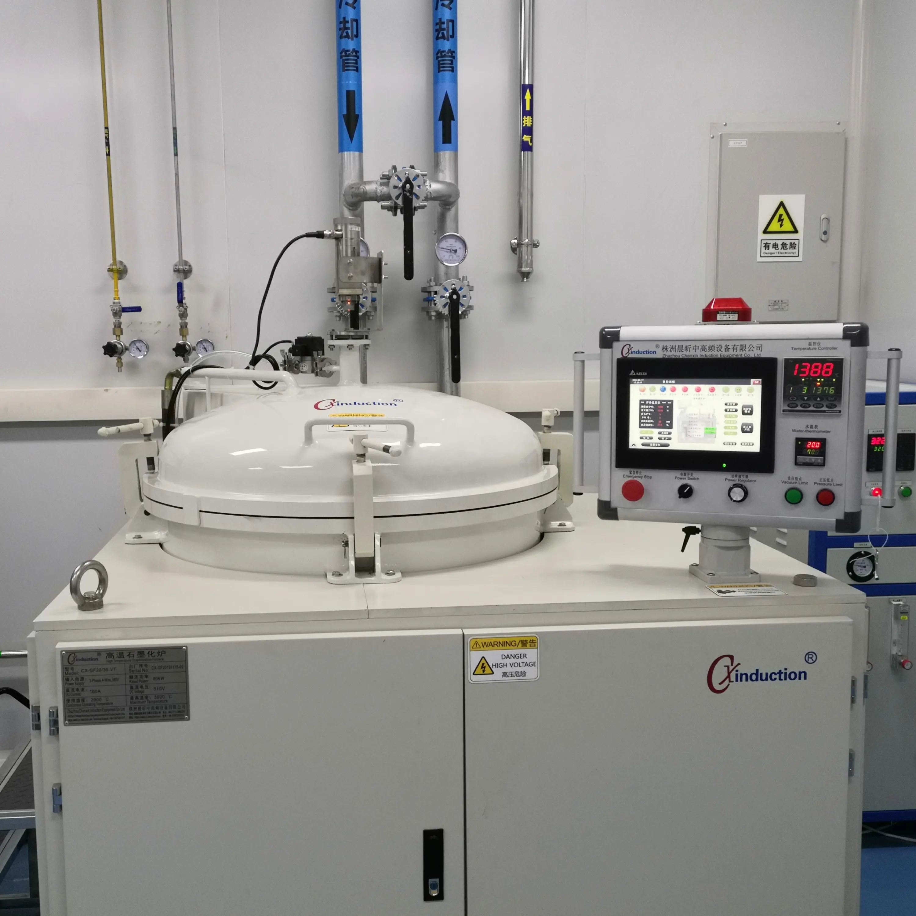 Horno de grafito para uso en laboratorio universitario, con certificación CE ISO 3000C, con control preciso de la temperatura