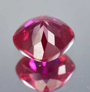 Redleaf Gems Synthetic Cushion Cut Gemstone <strong>Red</strong> Lab Grown Ruby With GRC Certificate Ruby Material <strong>Red</strong> Color for Jewelry Making - Product Image 2