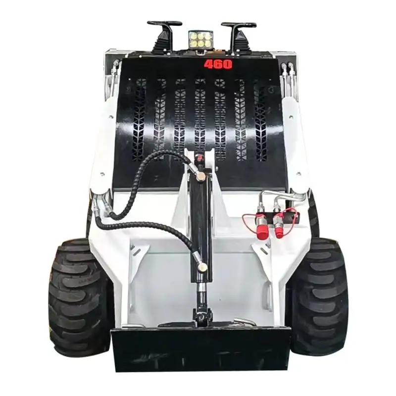 New Condition Mini Skid Steer Track Wheel Loader Cheap Earth-Moving Crawler Loader For Home Use And Farms