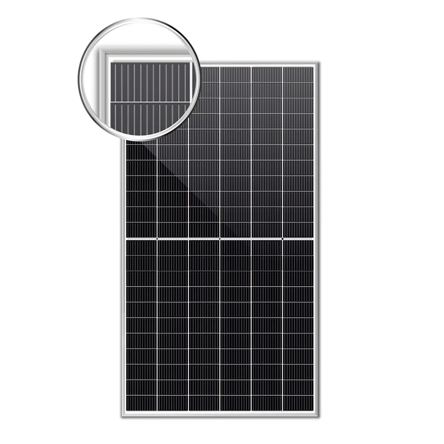 Panel surya 410 Watt 415W efisiensi tinggi 400 Watt 455W Panel surya setengah potongan untuk sistem energi surya rumah
