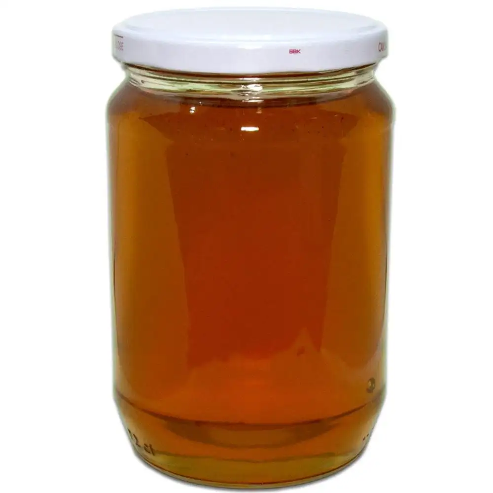 Embalagem personalizada suportada Sweet Honey 100% Natural Honey Bee