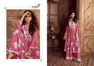 LakhNavi rahat Rayon üst Plazo pantolon ve Nazmin Dupatta rahat gezileri ve özel şenlikli etkinlikler için mükemmel - Product Image 5