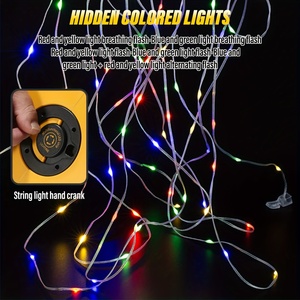 Hochleistungs-LED-Taschenlampe Wiederauf ladbare Multifunktion lampe mit 6000mAh Batterie RGB-Beleuchtung USB-Ausgang Ideal - Product Image 3