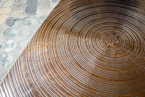 Most Amazing Coffee <strong>Table</strong> <strong>Rectangular</strong> Shape With Handmade Rounded Designing With Golden Finishing Metal <strong>Nesting</strong> <strong>Table</strong> for Sale - Product Image 3