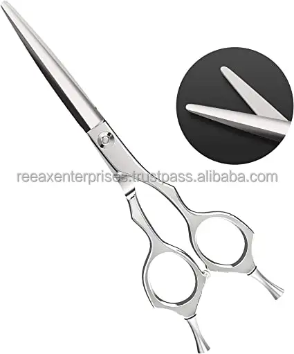 100% japon kuaförlük makas paslanmaz çelik berber makası profesyonel saç kesme makası