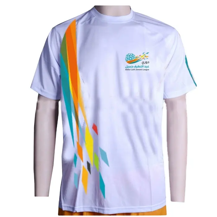 T-shirt a girocollo promozionale all'ingrosso prezzo equo t-shirt stampata disponibile In S-2XL dimensioni con la qualità del budget