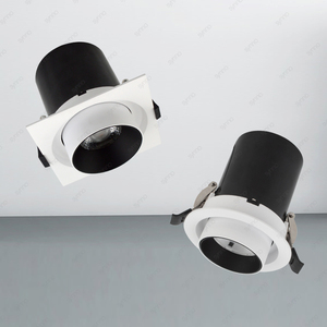 Yeni tasarım 360 derece dönebilir aşağı ışık 12w-35w çok tarzı seçeneği COB Led tavan gömme sabit geri çekilebilir Downlight - Product Image 5
