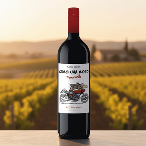 Como UNA Moto, đỏ khô, tempranillo 100%, rượu vol 12%, varietal Tây Ban Nha, 0,75lt, từ castilla La Mancha. - Product Image 1