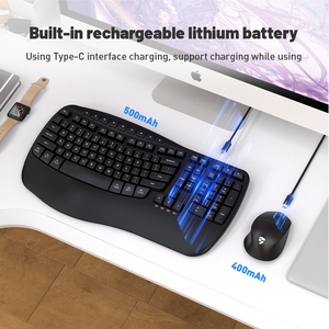 Combo de teclado y ratón para juegos de oficina en casa de moda de alta calidad último teclado y ratón universal USB rentable KEYCEO