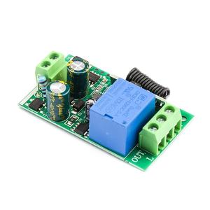 DC220V 433MHz Wireless RF interruttore di controllo remoto apprendimento DC modulo di controllo Wireless modulo di ricezione relè - Product Image 3