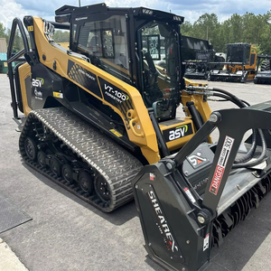 ASV Posi VT-100 41 GPM hidrolik akış ormancılık parça Skid nokta dönüşlü yükleyici 20 \ "genişlik toprak-hareketli makine pompa Motor motoru