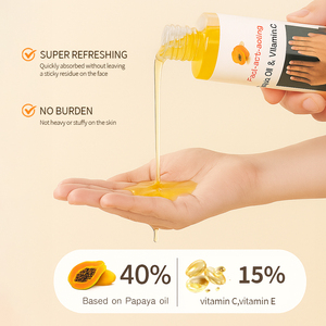 Oem nhãn hiệu riêng đu đủ dầu Vitamin C Vitamin E Knuckle làm trắng giữ ẩm Dark Spot loại bỏ huyết thanh dầu - Product Image 5