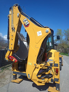 USED CAT 432 retroescavadeira acessório carregador frontal com retroescavadeira acessível mini-trator retroescavadeira em estoque