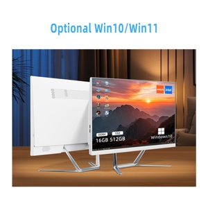Hardware y software PC todo en uno 23,8 pulgadas Core I3 2-4th Generations Computadora de escritorio de oficina para negocios Oficina en casa - Product Image 6