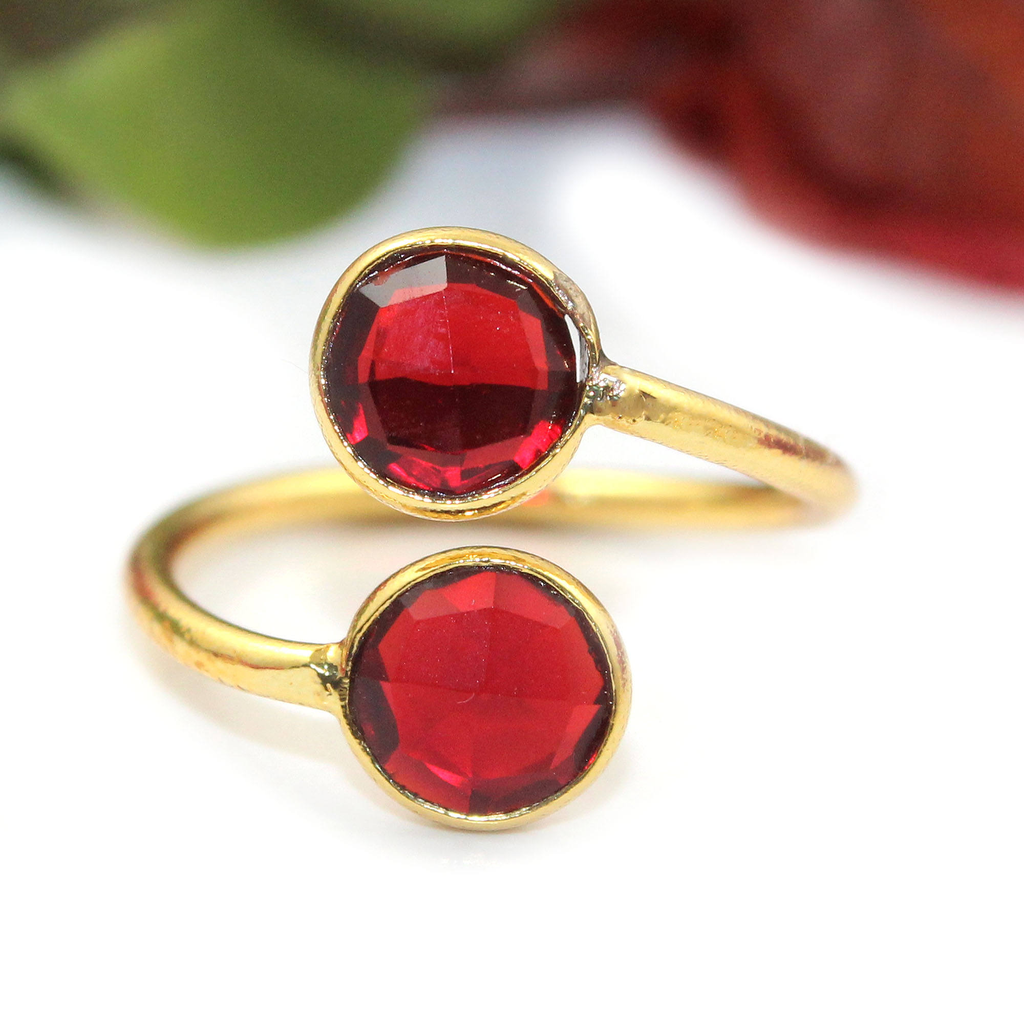 หินโกเมนสีแดง