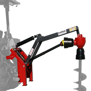 园艺工具农用拖拉机挖孔机地面钻机动力挖掘手钻手动后挖孔机 - Product Image 2