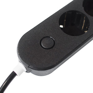 European Power Strip <strong>Extension</strong> <strong>Socket</strong> 4 Way 8-Hole Multi-Function Extention Cord with Switch Connector Accessories - Product Image 4
