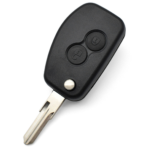 2 Buttons Modified <strong>Key</strong> Shell with VAC102 Blade for R-enault Dacia Modus <strong>Espace</strong> Duster Clio Folding Remote Car <strong>Key</strong> Fob Case - Product Image 1