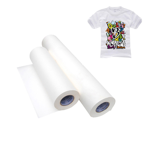 Trung Quốc nhà máy 30gsm 50gsm 60gsm 70gsm 90gsm 100gsm giấy chuyển thăng hoa cho T-Shirt thăng hoa in ấn quần áo vải in ấn - Product Image 1