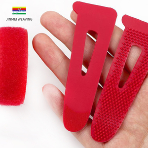 Customized Colorful <strong>Velcro</strong> Cuffs for Garments Injection Hook and Loop Velcroes Cuff TPU Velcroes