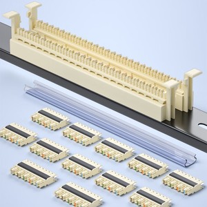 110 <strong>Type</strong> 50 Pairs Wiring Block Voice Telephone Network <strong>Patch</strong> <strong>Panel</strong> for 19 Inch Server Rack Cabinet - Product Image 3