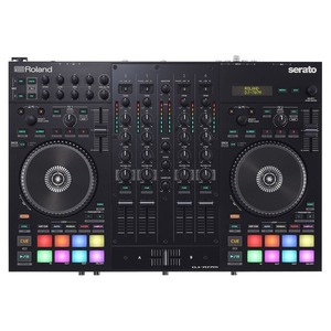 オリジナルのRoland DJ-707MオーディオミキサーパワードのプロフェッショナルDJコントローラーと電気光源ミュージックコンソール - Product Image 5