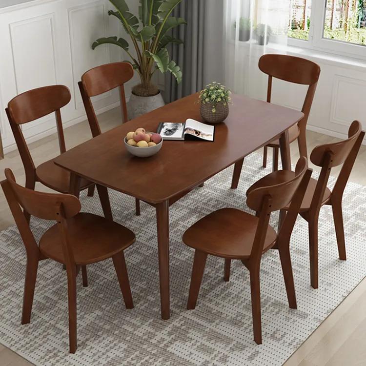 Обеденные столы, Набор стульев, мебель для столовой, обеденные столы из массива дерева для столовой