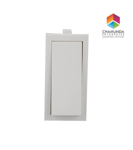 <strong>1</strong> Module 20A One <strong>Way</strong> Switch, Heavy Duty Switch for Inductive Loads - Motors, Fans, Appliances, White Switch - Product Image 4