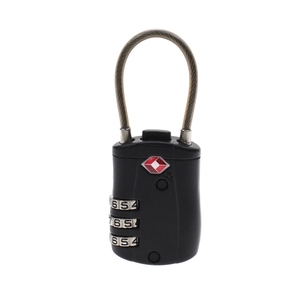 YH1546 yeni 3 haneli TSA gümrük kodu kilidi kalın çelik tel kombinasyonu anti-hırsızlık çinko alaşım şifre soyunma asma kilit seyahat için - Product Image 2