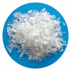 Soğuk ve sıcak yıkanmış PET şişe gevreği/plastik PET hurda/temizle geri dönüşümlü plastik hurda - Product Image 2