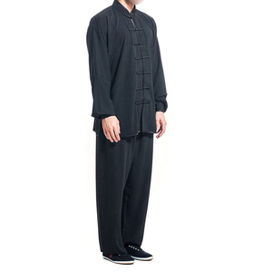 Erkekler kadınlar Unisex Kung Fu üniforma adam nefes Kungfu takım elbise Tai Chi giysi Kung Fu üniforma özel rahat Kung Fu üniforma - Product Image 3