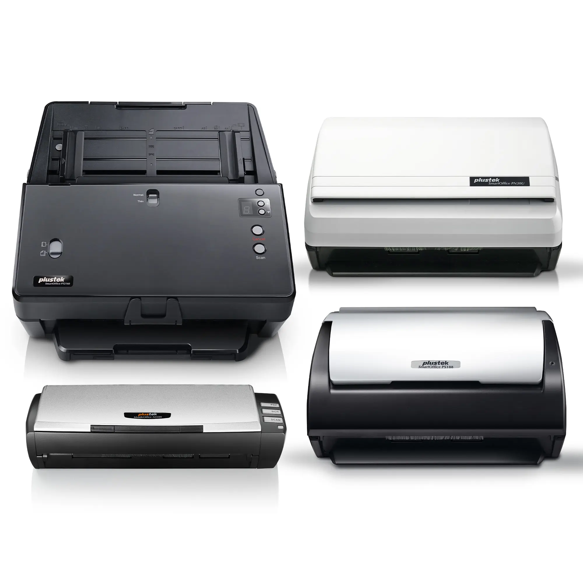 Scanner per documenti-Scanner a colori Duplex ad alta velocità Desktop, Scanner A4 / A3 OCR include