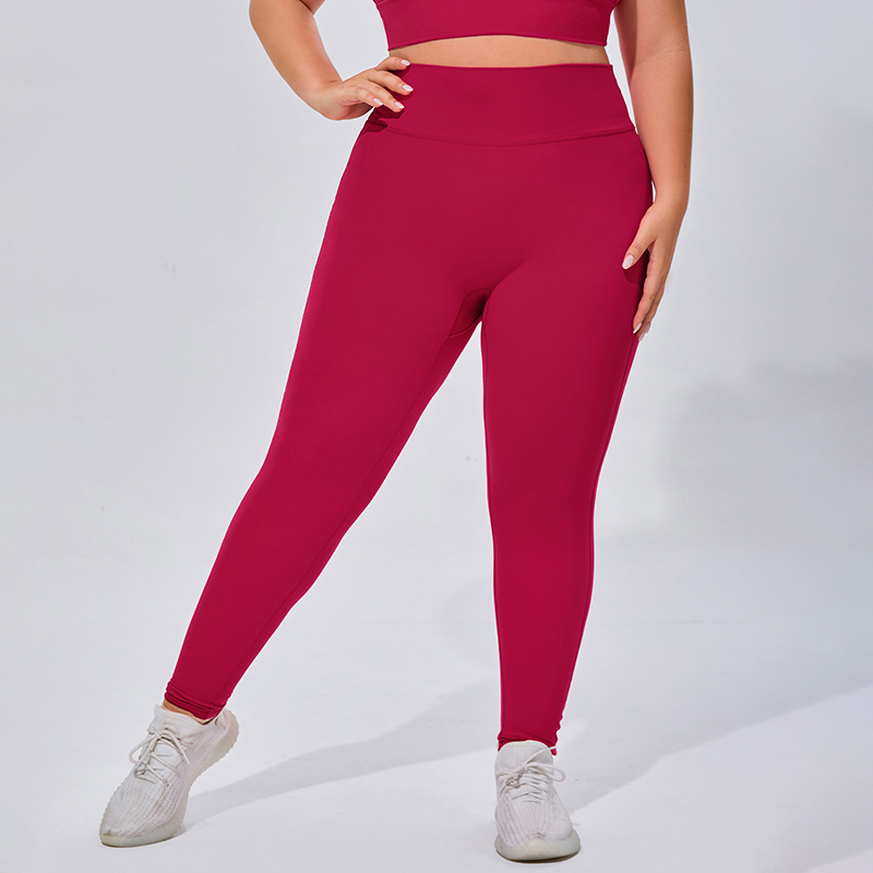 Legging-Raspberry Red